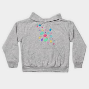 ABSTRACT COLOURS Kids Hoodie